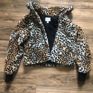 Nine West Leopard jacket